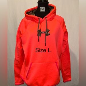 Under Armour Vibrant Orange Pullover